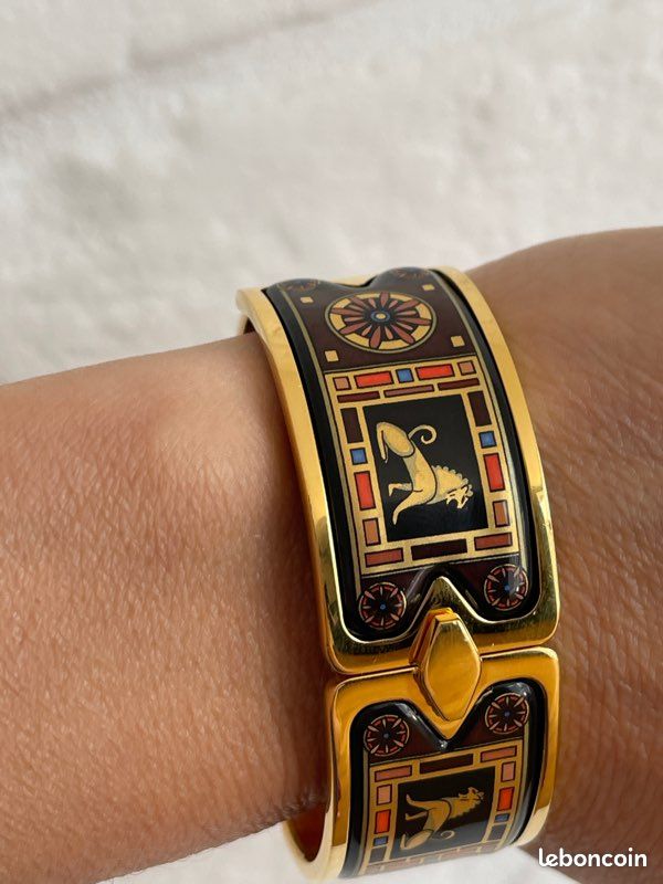 Bracelet Vintage Signé Michaela Frey Wien - Création Orfèvre Autrichienne - Occasion