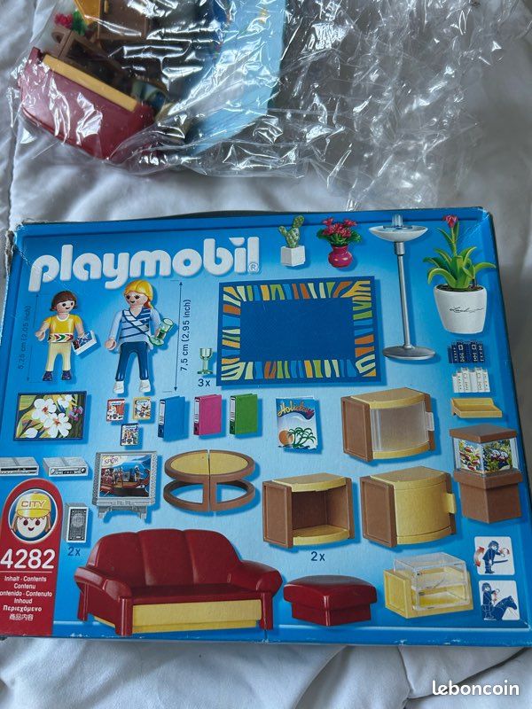 Playmobil Maison Moderne - Accessoire Aquarium Pour Salon (R2114), Pièce D'occasion