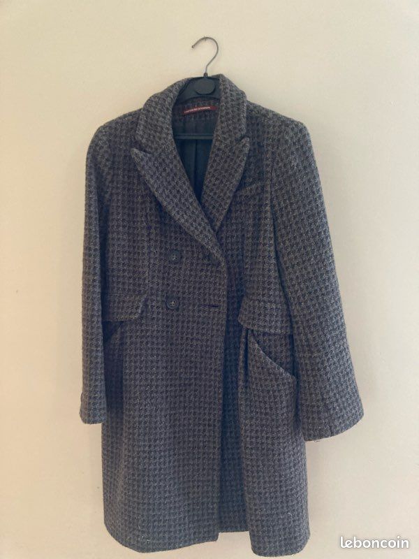 Manteau laine T 38 Comptoir des cotonniers Vêtements