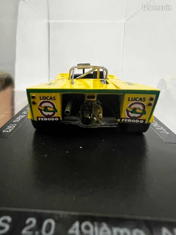 No SPARK Chevron B23 Ford #27 24 Heures du Mans 1973 1/43 GCAM Edition Limitée (image 7)