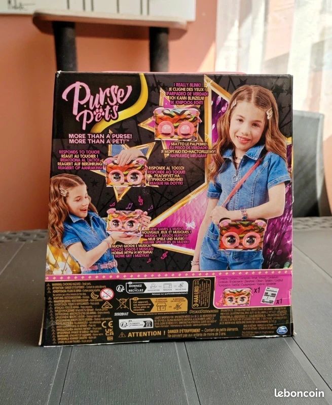 Spin Master PURSE PETS - TIGRE HOLOGRAPHIQUE - ANIMAL INTERACTIF FORMAT SAC À MAIN - Sac pour Enfant Tigre Spin Master PURSE PETS - TIGRE HOLOGRAPHIQUE - ANIMAL INTERACTIF FORMAT SAC À MAIN - Sac pour Enfant Tigre