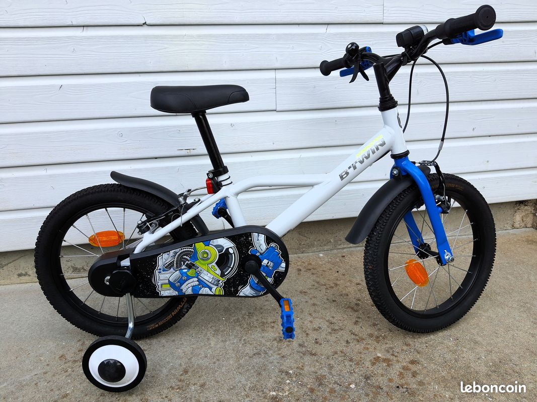 Training Wheels Stabilisateur Velo Btwin 16 Pouces VÉLO ENFANT 16