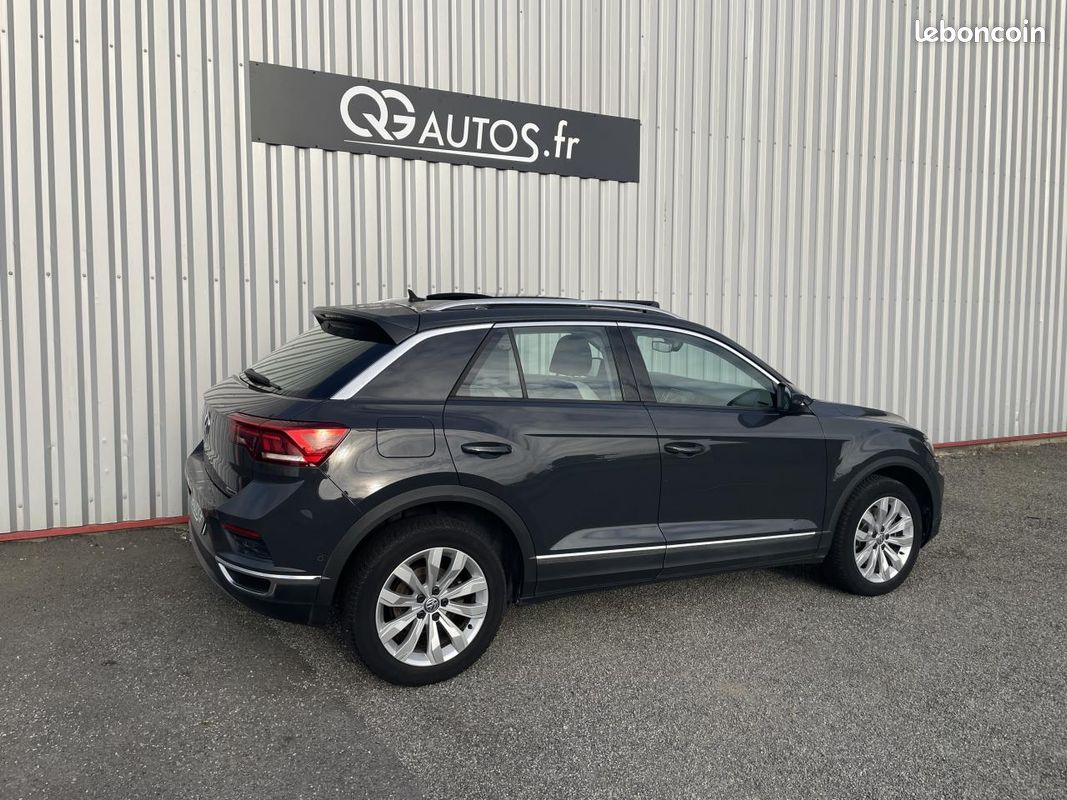 VOLKSWAGEN T-ROC CARAT / 2.0 L TDI / 150 Ch / 4 MOTION / BV DSG / 1 ERE MAIN / TOIT OUVRANT (image 2)