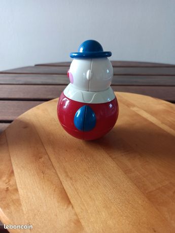 Ancien jouet clown culbuto : Achat occasion | Figurines de collection Lavancia Bon état