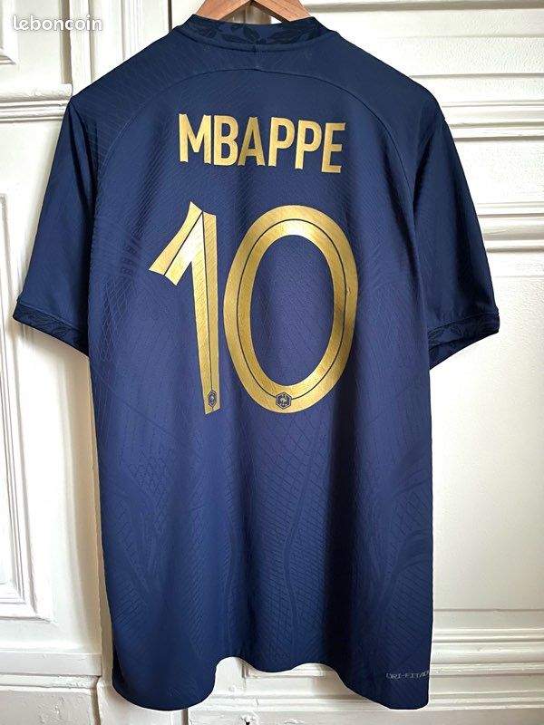 Maillot Extérieur France FFF 2022 ADV Nike Taille M - #10 Mbappé - Neuf étiquettes