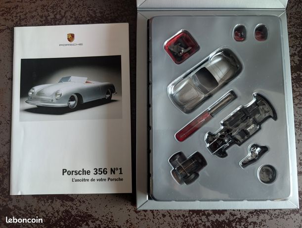 CI' Voiture PORSCHE 911 SC 1/43 Heco miniature Chateau blanc inter roue blanc