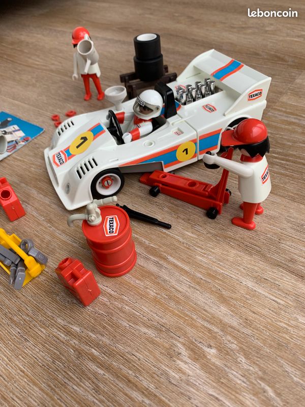Playmobil 3520 Texaco F1 voiture de course (année 1979) Jeux
