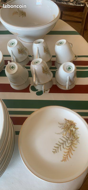Service porcelaine de limoge année 1966 (image 7)