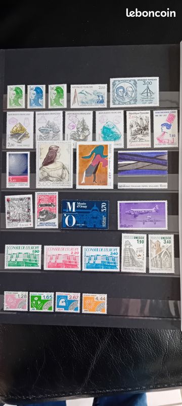 Timbres-poste neufs année 1986 (image 2)