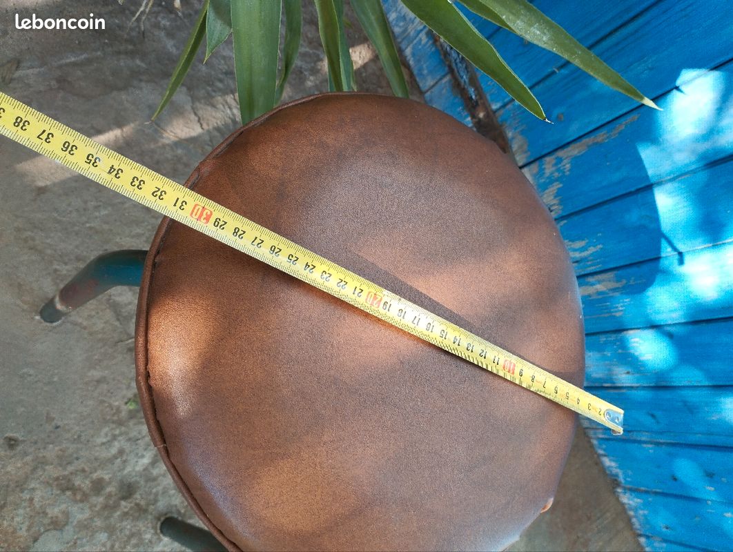 Tabouret tube vintage (image 7)