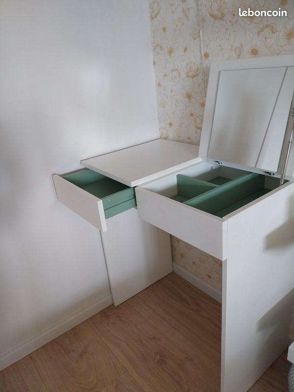 BRIMNES coiffeuse ikea blanche 70x42 cm (image 4)