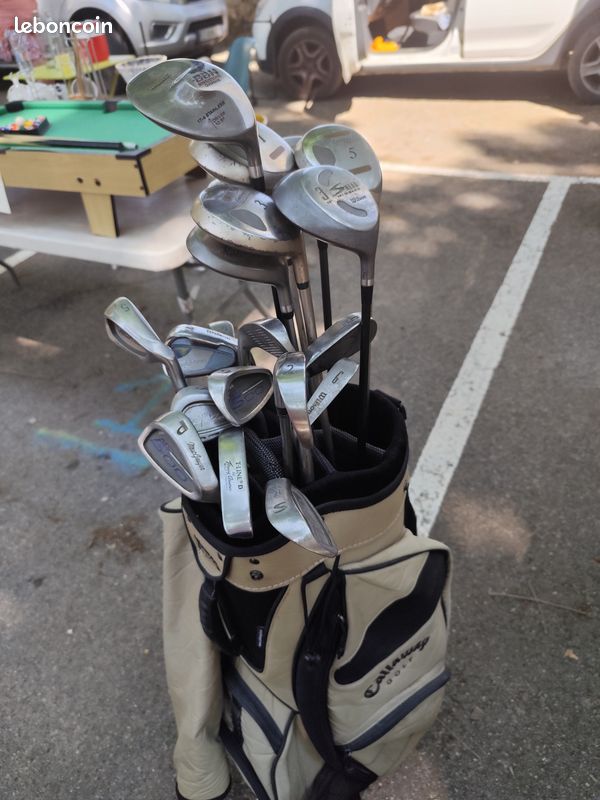 Ensemble de golf complet Callaway – Sac + clubs – Très bon état (image 2)
