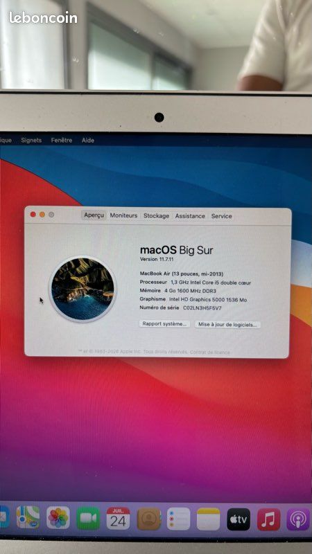 MacBook Air a1466 (image 3)