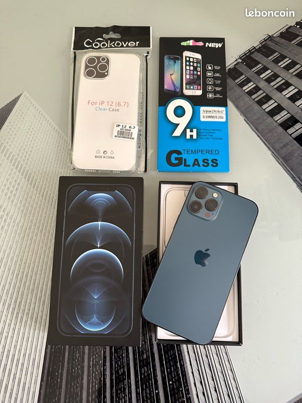 IPhone 12 Pro Max 128go tout d’origine comme neuf (image 4)
