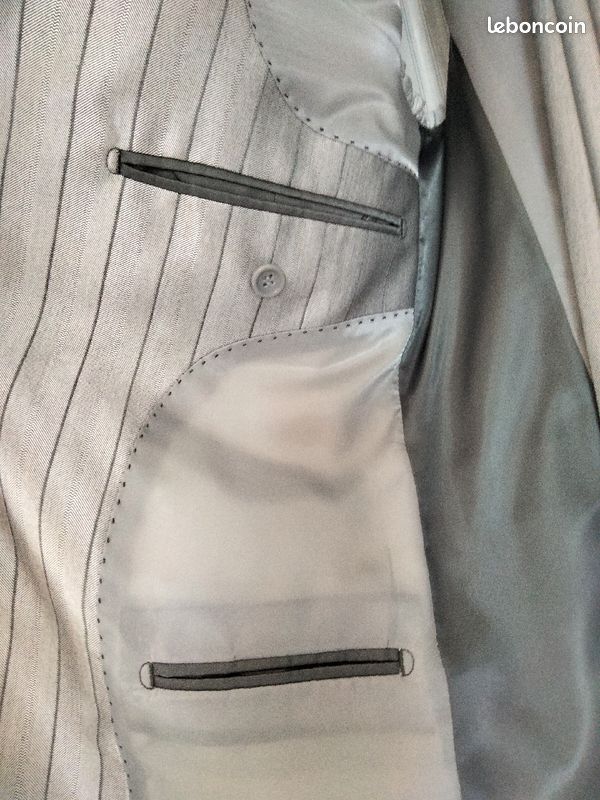 Costume homme veste taille M , pantalon T42 (image 5)