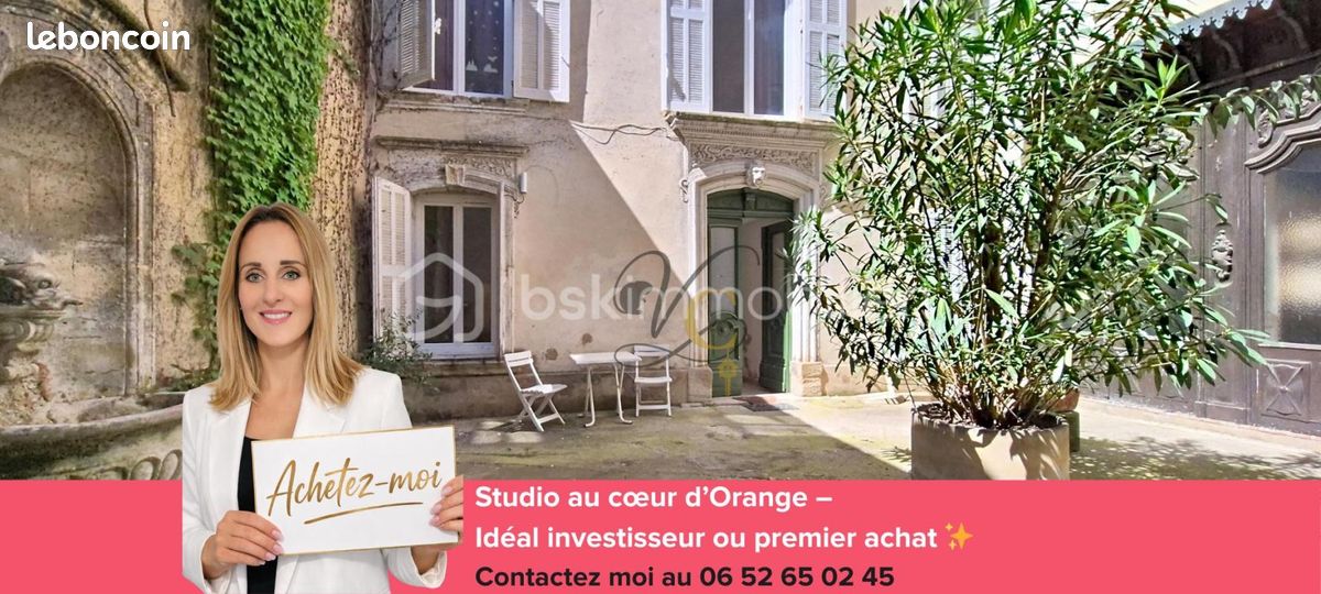 Appartement 1 pièce 20 m² · à Orange · 20 m² · 59 000 €