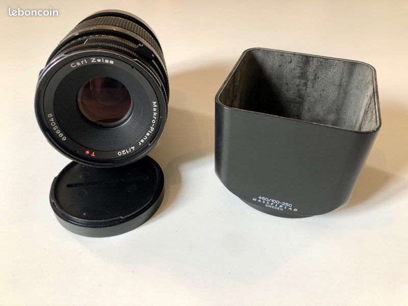 Objectif Carl Zeiss Makro-Planar 4/120 - Monture Hasselblad - Parfait état