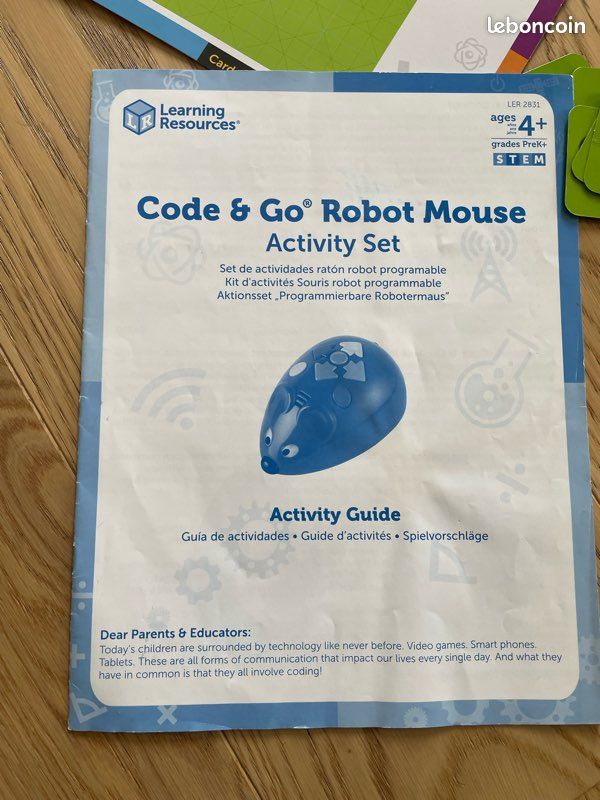Jeu code and go Robot Mouse - Jeux & Jouets