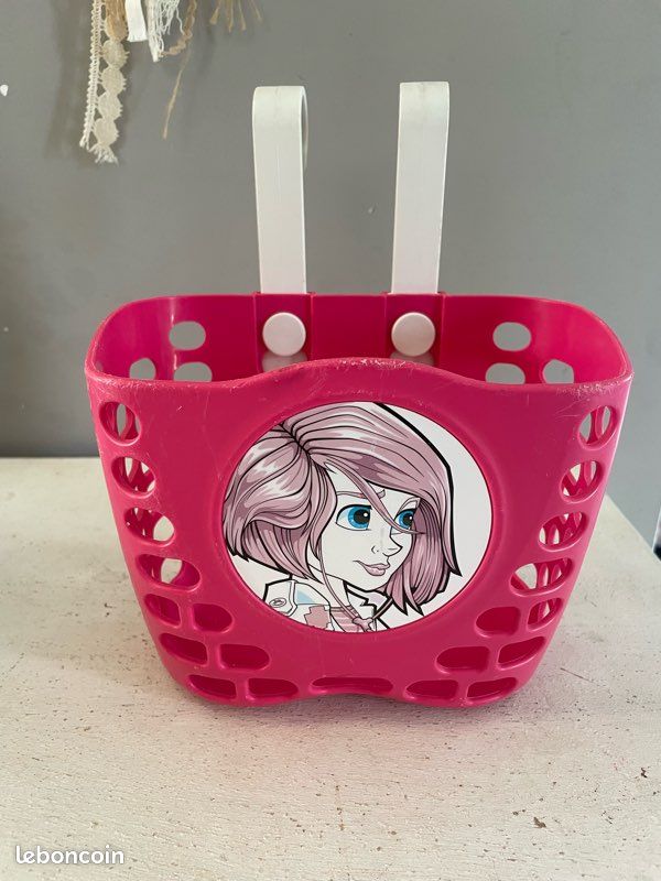 Panier Vélo Enfant Coloré Avec Cloche, Serpentins Et Autocollants - Accessoire Parfait Pour Filles Et Garçons