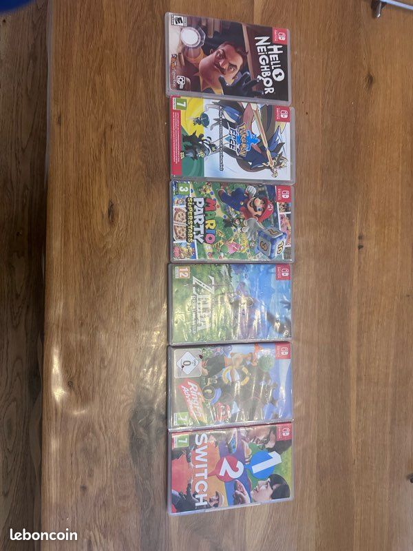 Jeux Nintendo switch (image 2)