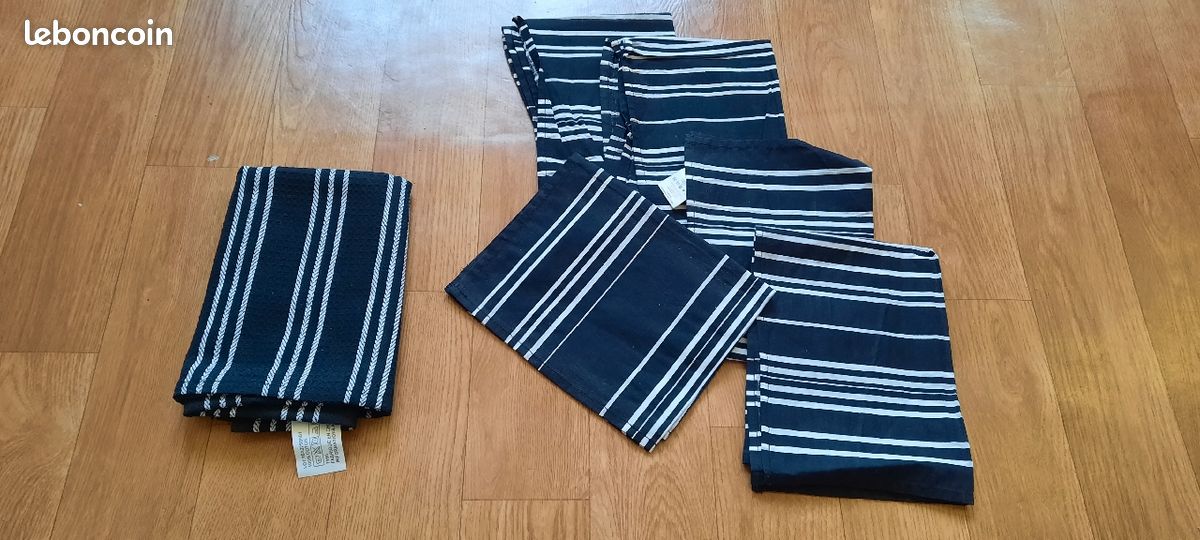 Lot torchons serviettes (image 2)