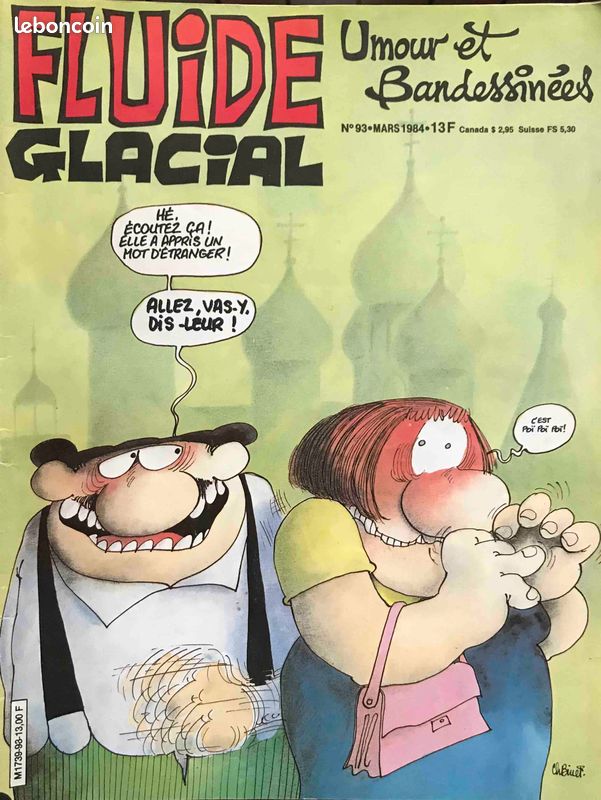 📗 BD-revue 📕 Fluide Glacial N° 88-N°89-N°90-N°91-N°108 (1984) (image 5)