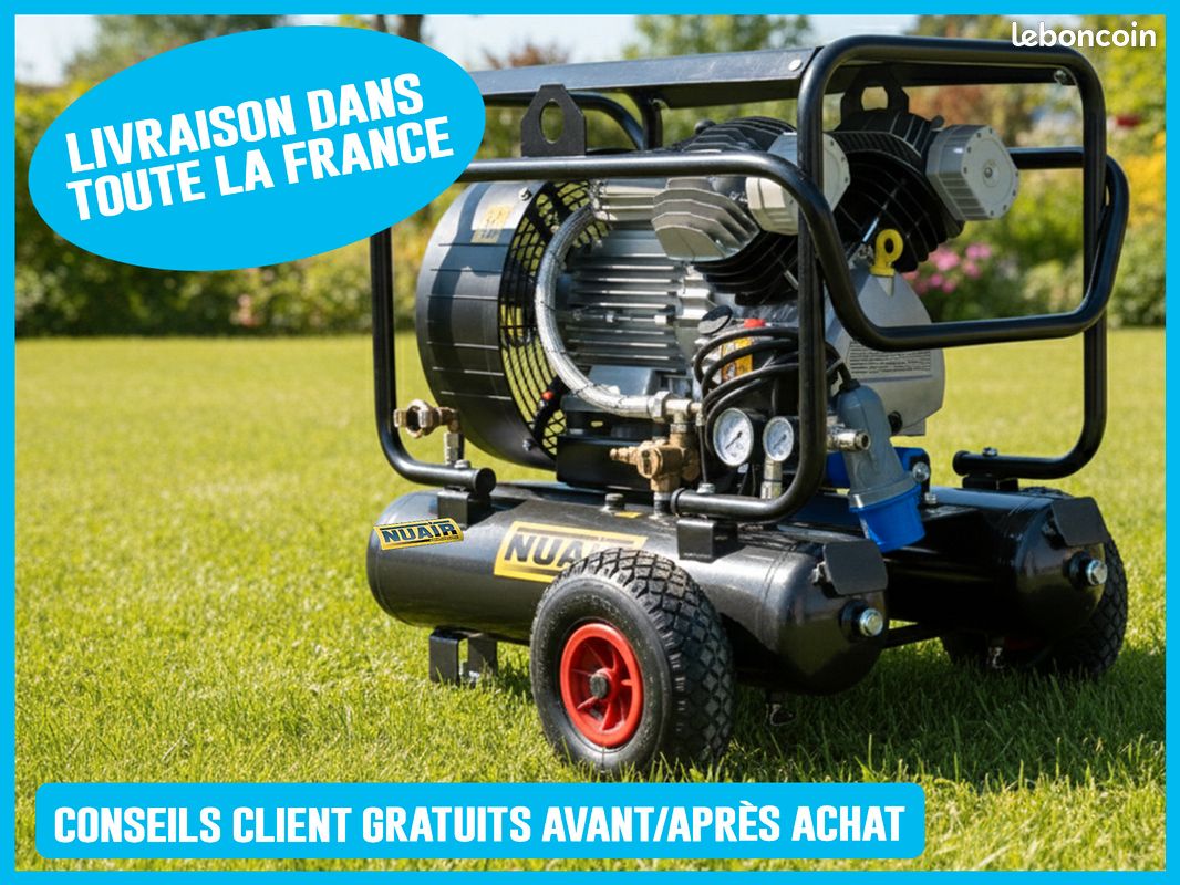 Compresseur WARRIOR – Aérogommage Précis et Constant (image 2)