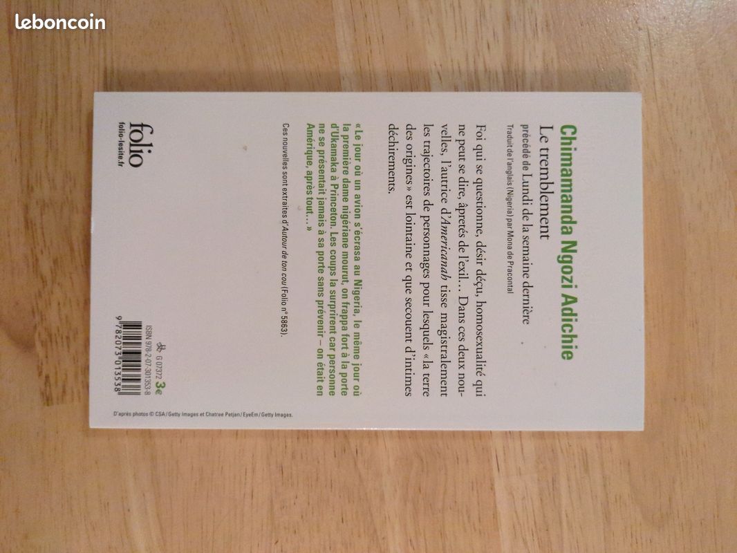 Ngozi Adichie, Le Tremblement (image 3)