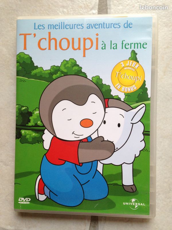 DVD t'choupi à la ferme (image 1)