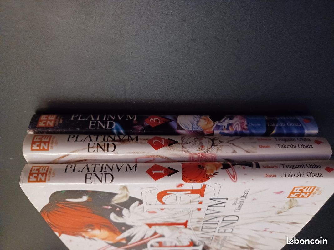 Tomes 1, 2 & 3 Platinum end (image 2)