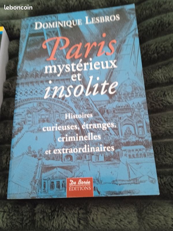 Livre Paris mystérieux et insolite (image 1)