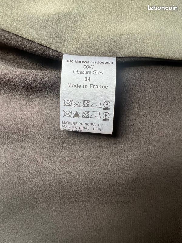 Robe De Fille Isobella & Chloe - Ligne A - Gris Argenté Et Anthracite - Taille 5 - Neuve Avec Étiquettes