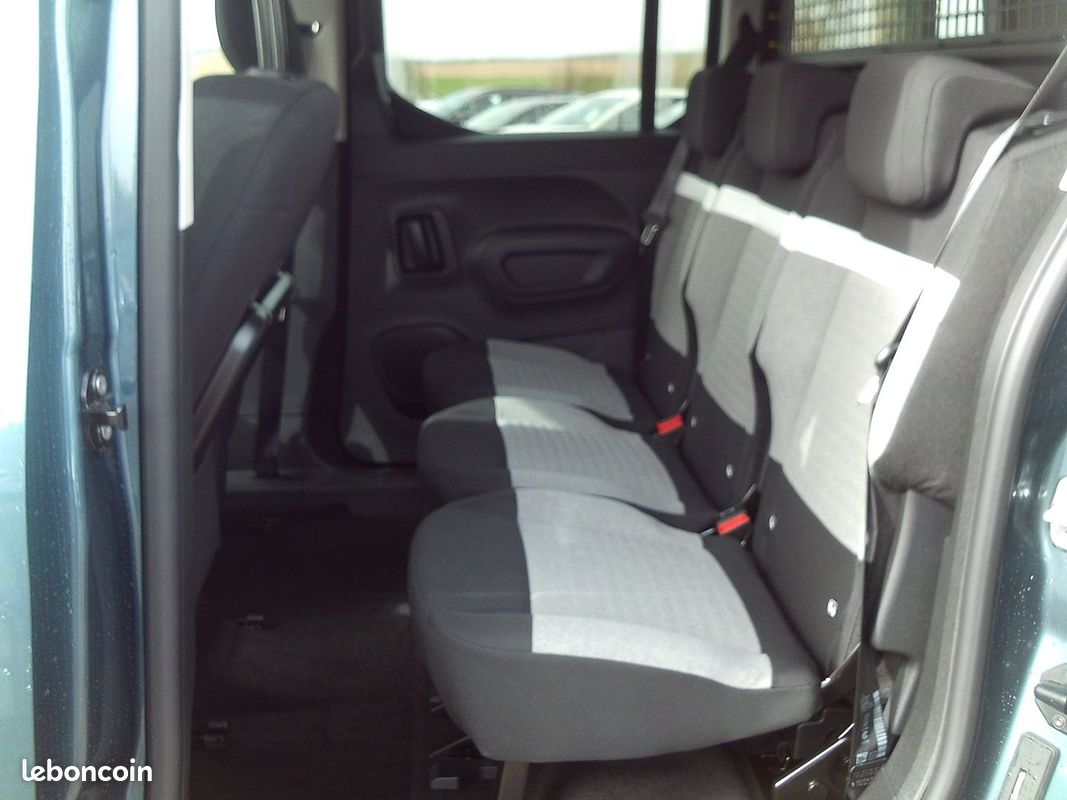 Citroen BERLINGO 1.5 BLUE HDI 130CH MPLUS CABINE APPROFONDIE EAT8 BOITE AUTO 5 PLACES (image 6)