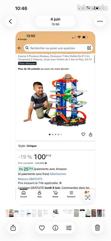 Jeux circuit dinosaures (image 4)