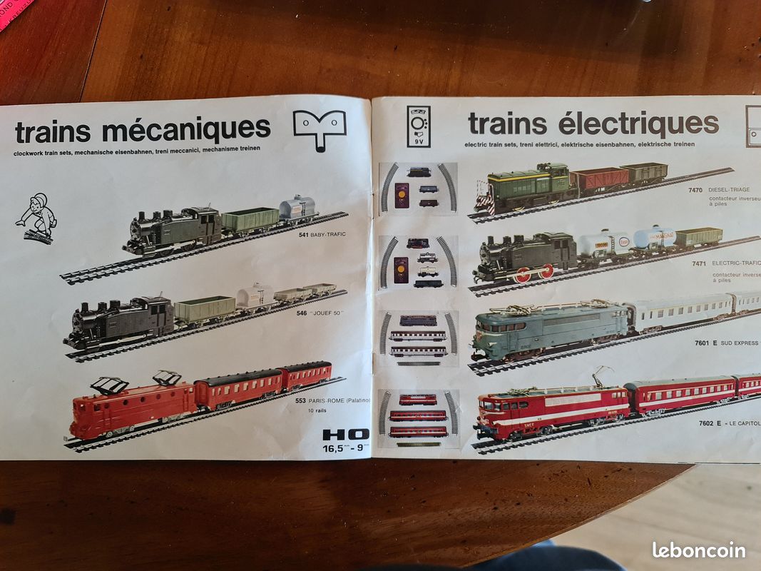 Catalogue train jouef 1970-71 HO télécommande bloc système (image 2)
