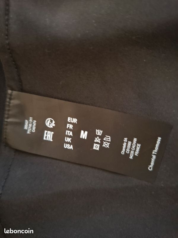 Mi-bas Chantal Thomass Modèle "Nouez-moi" - Taille Unique - Noir - Polyamide - Neuf Avec étiquettes