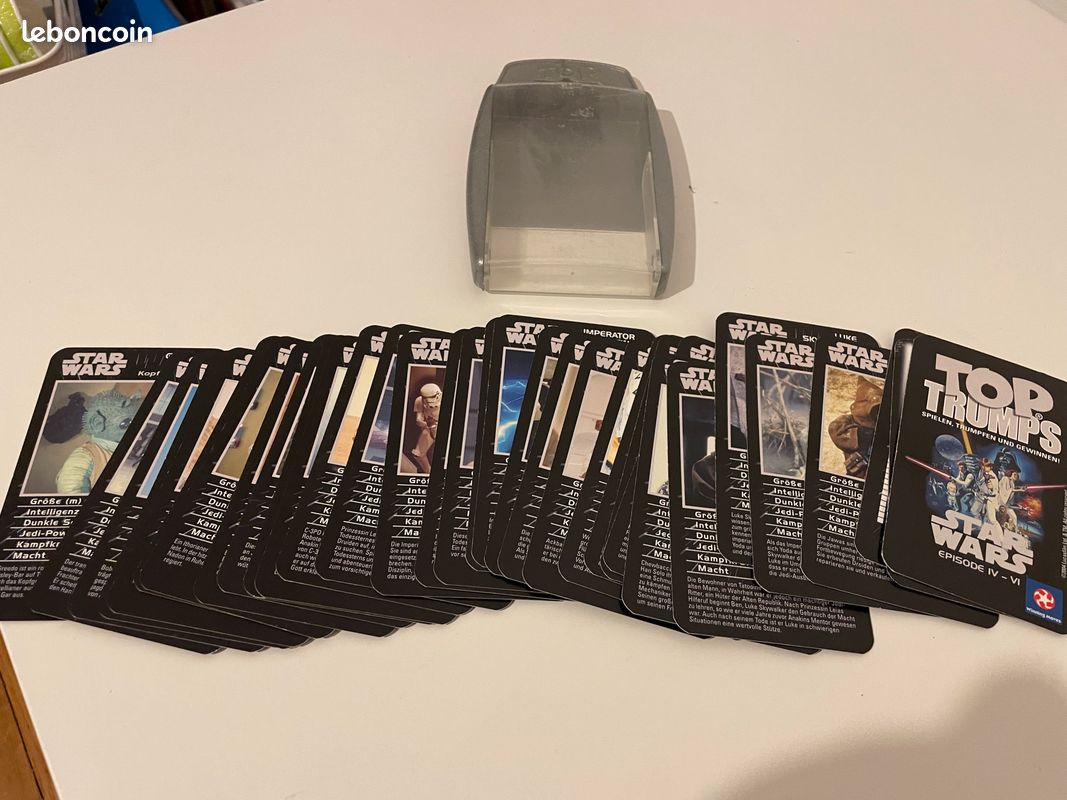 TOP TRUMPS STAR WARS Cartes (image 1)