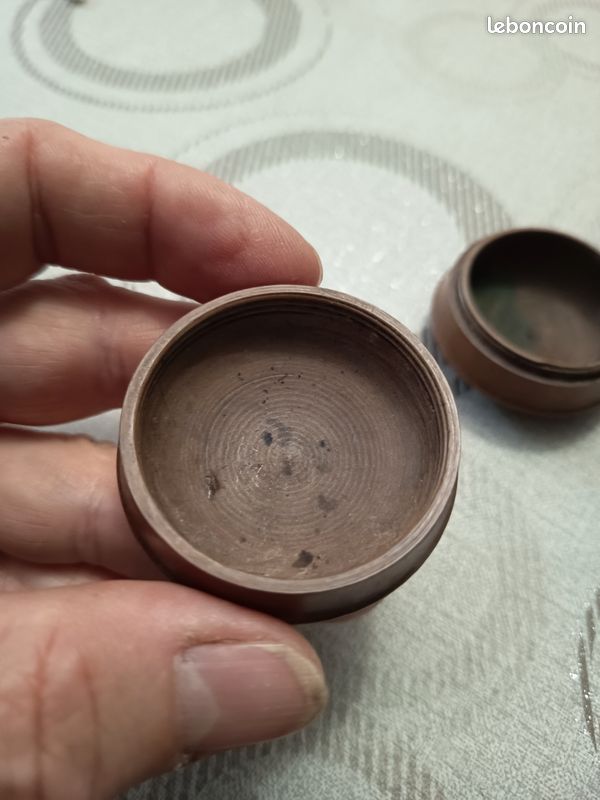 Chapelet ancien en argent avec sa boîte (image 12)