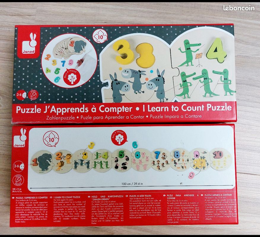 Puzzle j'apprends à compter (image 4)