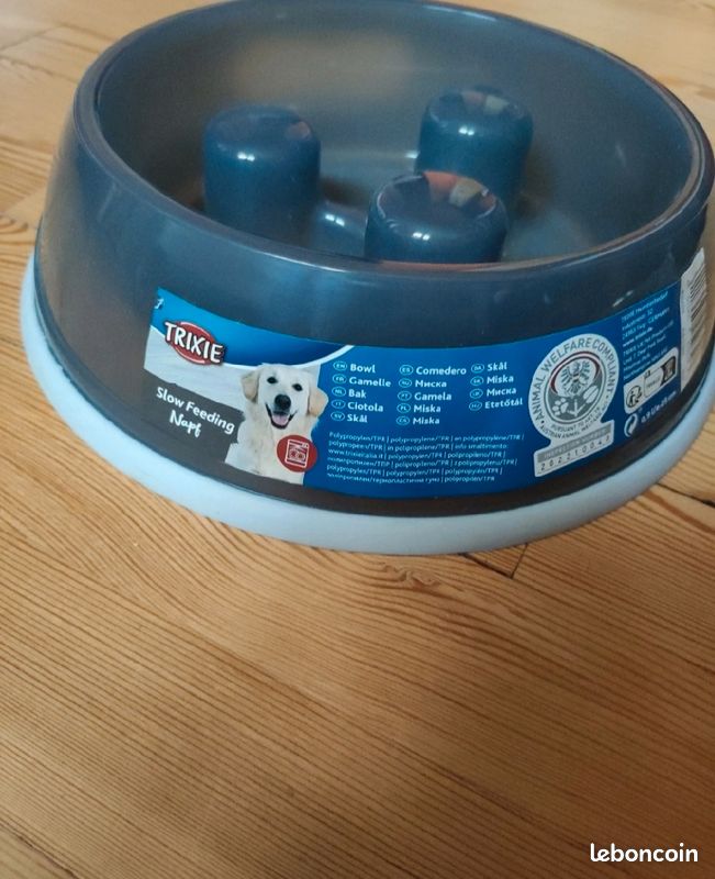 Gamelle anti glouton pour chien et chat (image 2)