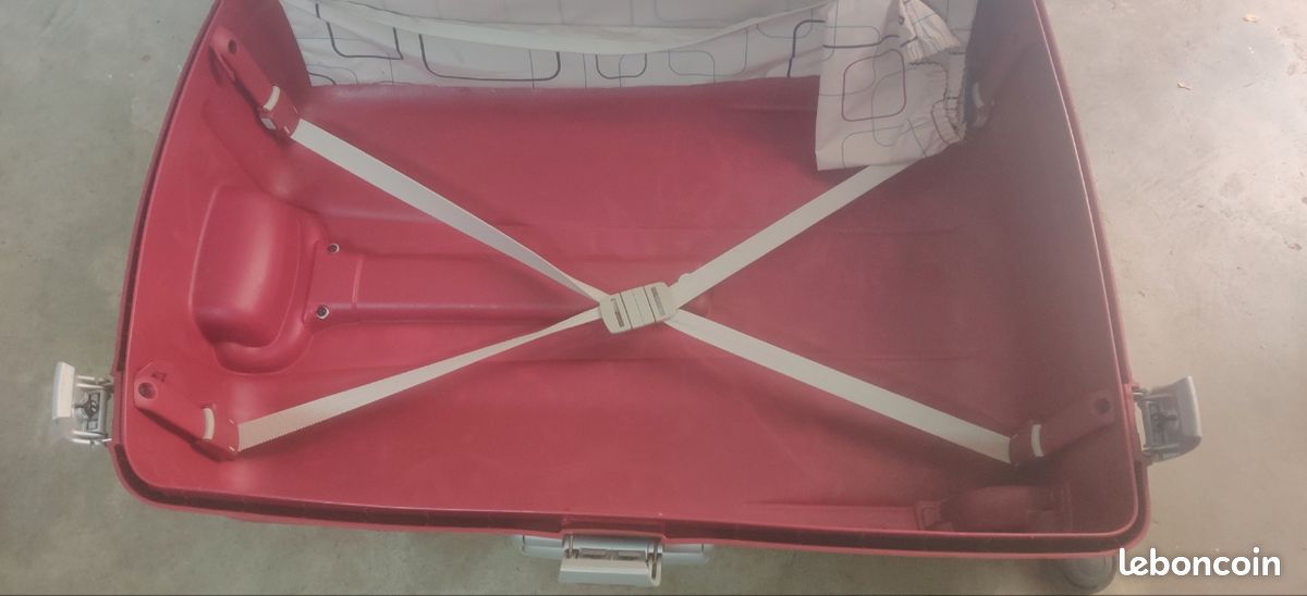 Valise Samsonite rouge (image 6)