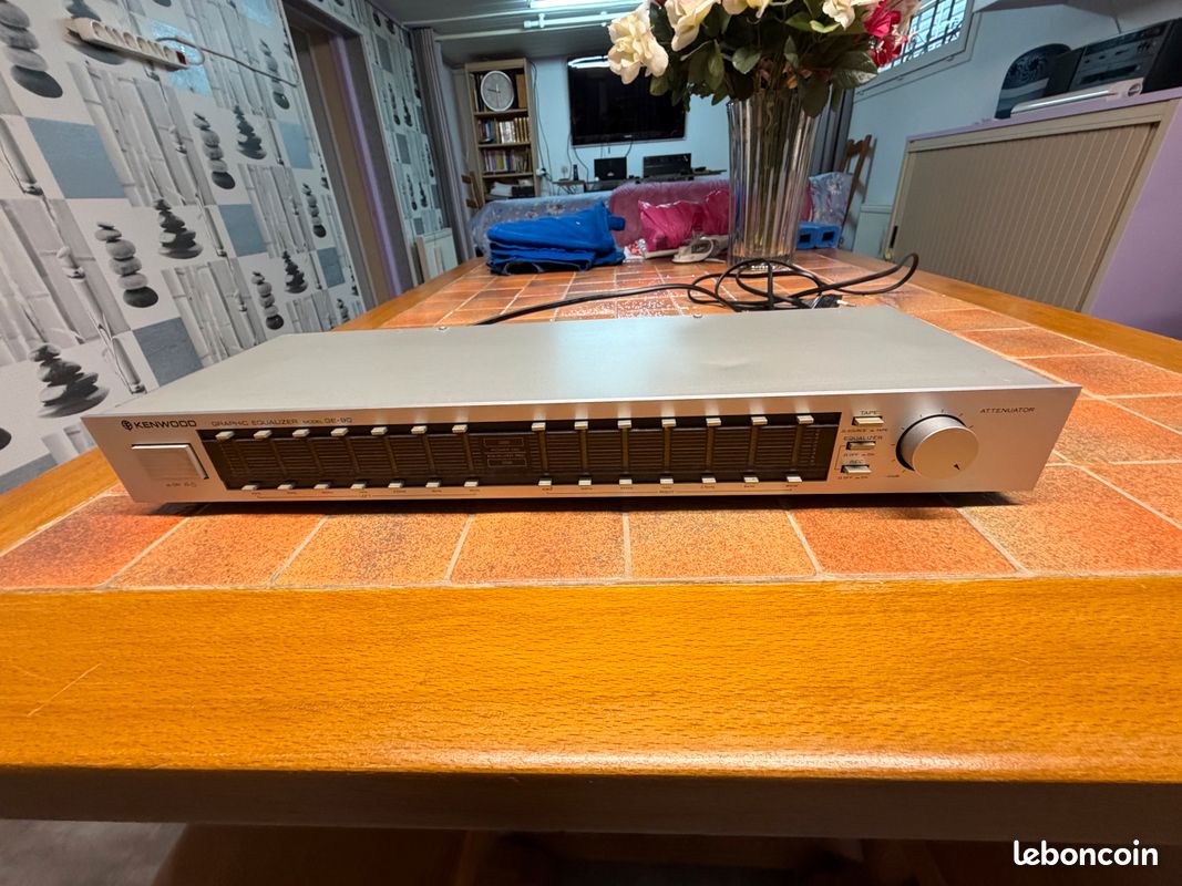 Egaliseur Graphique Stéréo Kenwood GE-850 - Vintage HiFi Japonais - Occasion