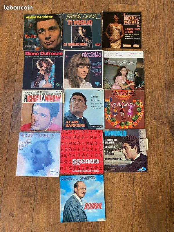 Disques vinyles 33T/45T/78T (image 8)