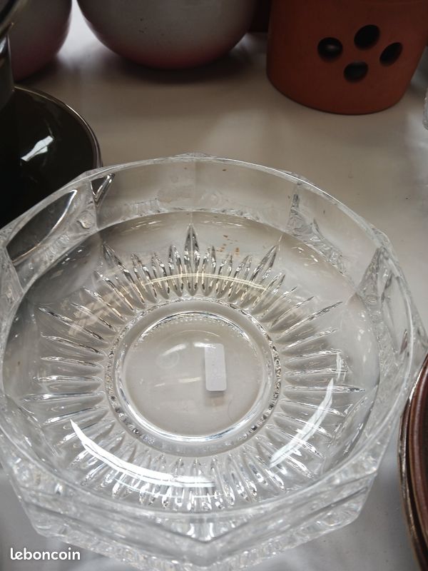 Bonbonnière en verre taille (image 2)