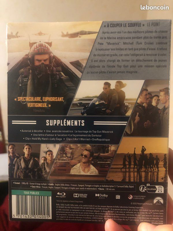 Top gun Maverick blu ray (image 2)