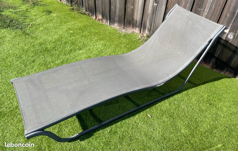 Bain de soleil/chaise longue Naterial aluminium (image 1)