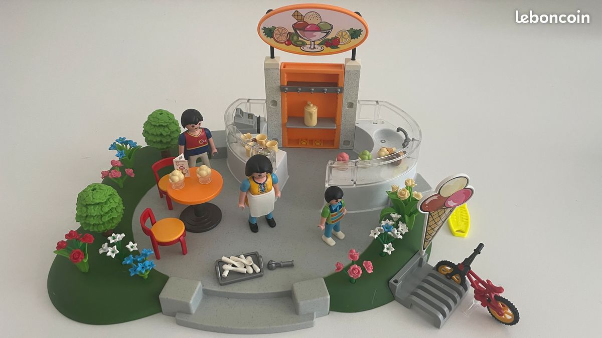 Playmobil Glacier et Marché : Lot 2 boîtes (image 3)