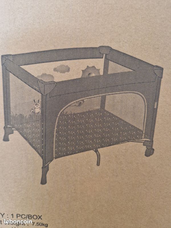 Parc pour petit enfant pliable (image 2)