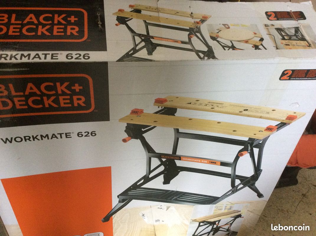Neuf - Etabli pliant WM626 Black&Decker (image 1)