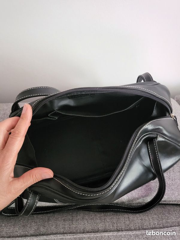 Sac à main femme noir marque Printemps Accessoires Bagagerie